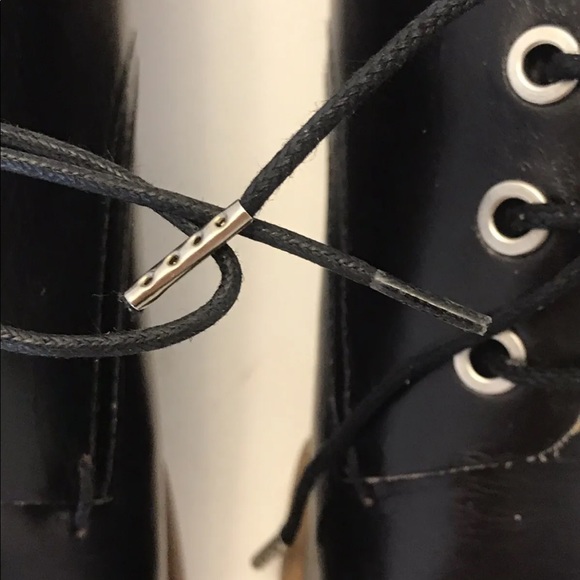 Rag & Bone Women’s Flat Lace-up Brogues Black Leather EU 40/ US 10 - Picture 5 of 12